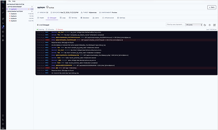 PIES Studio diagnostics beside a running preview